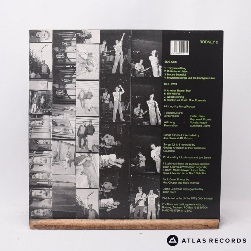 I, Ludicrous - A Warning To The Curious - LP Vinyl Record - EX/EX