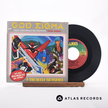 I Monelli Spaziali God Sigma 7" Vinyl Record - Front Cover & Record