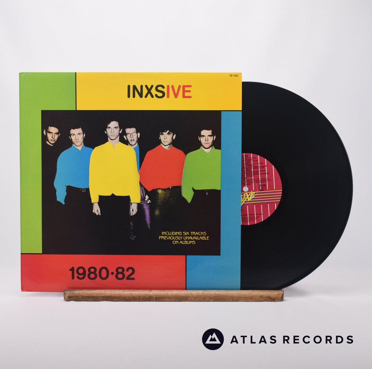 INXS INXSIVE LP Vinyl Record - Front Cover & Record