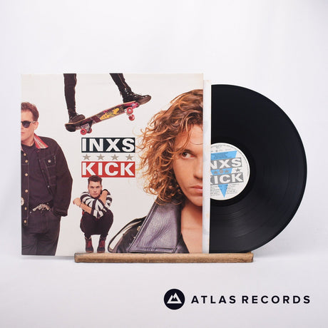 INXS Kick LP Vinyl Record - Front Cover & Record