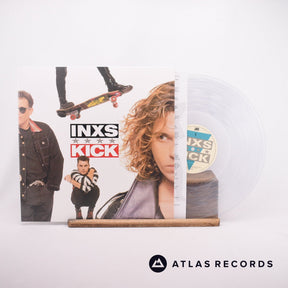 INXS Kick LP Vinyl Record - Front Cover & Record