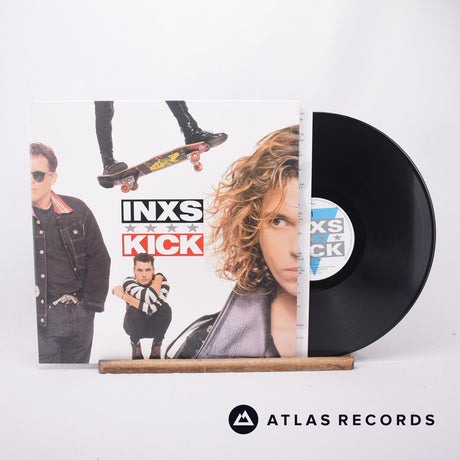 INXS Kick LP Vinyl Record - Front Cover & Record