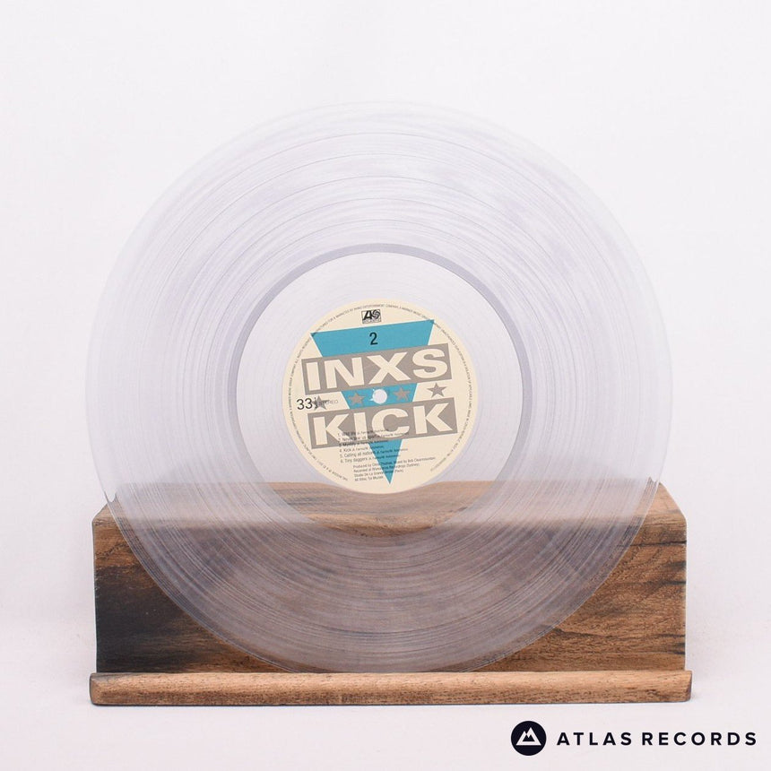 INXS - Kick - Clear Limited Edition Reissue E1 E2 LP Vinyl Record - NM/NM