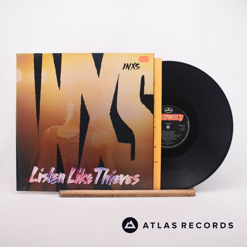 INXS Listen Like Thieves LP Vinyl Record - Front Cover & Record