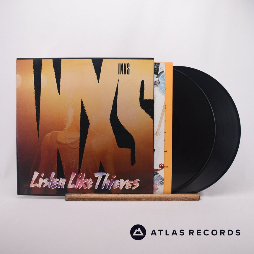 INXS Listen Like Thieves - The Swing 2 x LP Vinyl Record - Front Cover & Record
