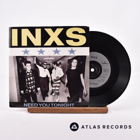 INXS Need You Tonight 7" Vinyl Record - Front Cover & Record