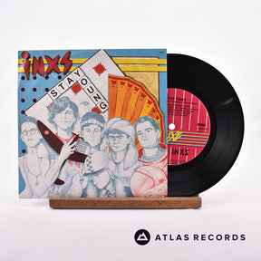 INXS Stay Young 7" Vinyl Record - Front Cover & Record