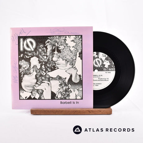 IQ Barbell Is In 7" Vinyl Record - Front Cover & Record