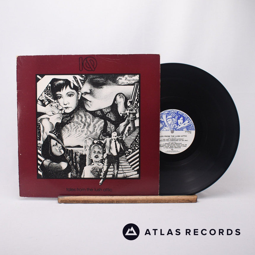 IQ Tales From The Lush Attic LP Vinyl Record - Front Cover & Record