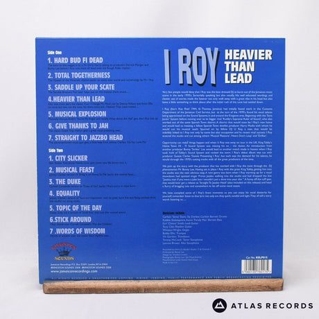 I-Roy - Heavier Than Lead - LP Vinyl Record - EX/VG+