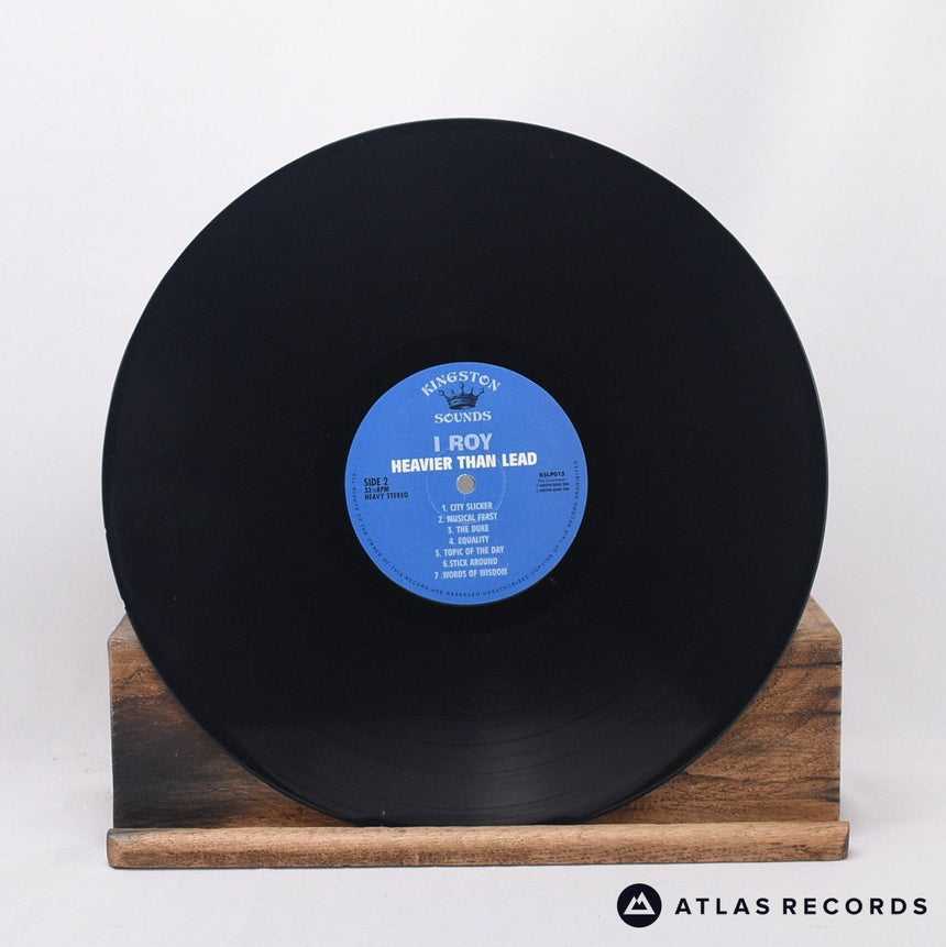 I-Roy - Heavier Than Lead - LP Vinyl Record - EX/VG+