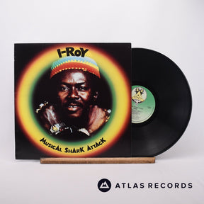 I-Roy Musical Shark Attack LP Vinyl Record - Front Cover & Record