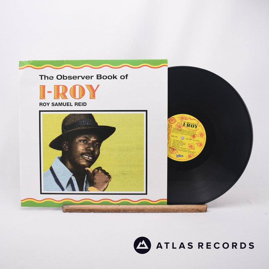 I-Roy The Observer Book Of Roy Samuel Reid LP Vinyl Record - Front Cover & Record