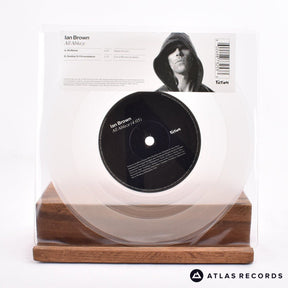 Ian Brown All Ablaze 7" Vinyl Record - Front Cover & Record