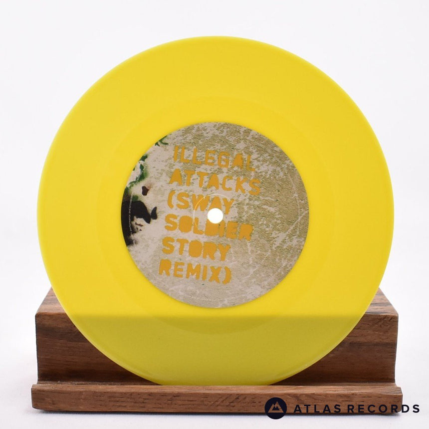 Ian Brown - Illegal Attacks - Yellow Limited Edition 7" Vinyl Record - NM/NM