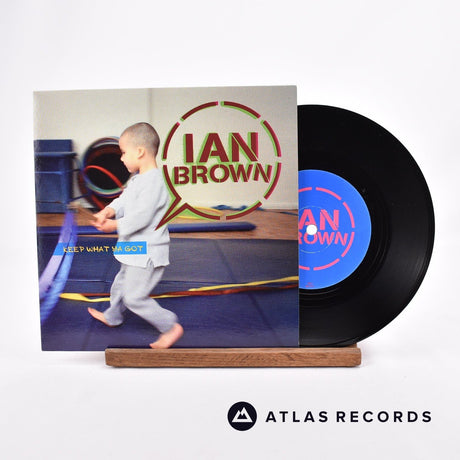 Ian Brown Keep What Ya Got 7" Vinyl Record - Front Cover & Record