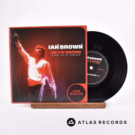 Ian Brown Time Is My Everything 7" Vinyl Record - Front Cover & Record