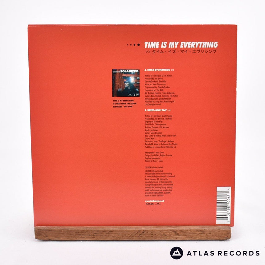 Ian Brown - Time Is My Everything - 7" Vinyl Record - NM/EX