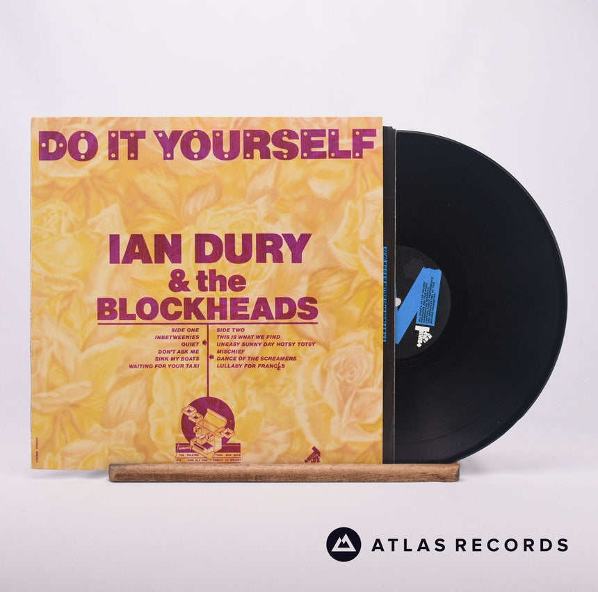 Ian Dury And The Blockheads Do It Yourself LP Vinyl Record - Front Cover & Record