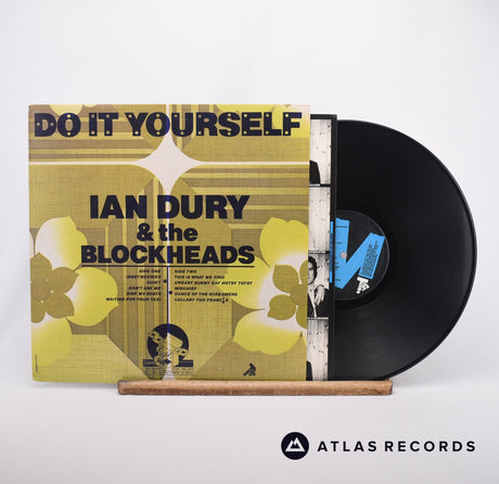 Ian Dury And The Blockheads Do It Yourself LP Vinyl Record - Front Cover & Record