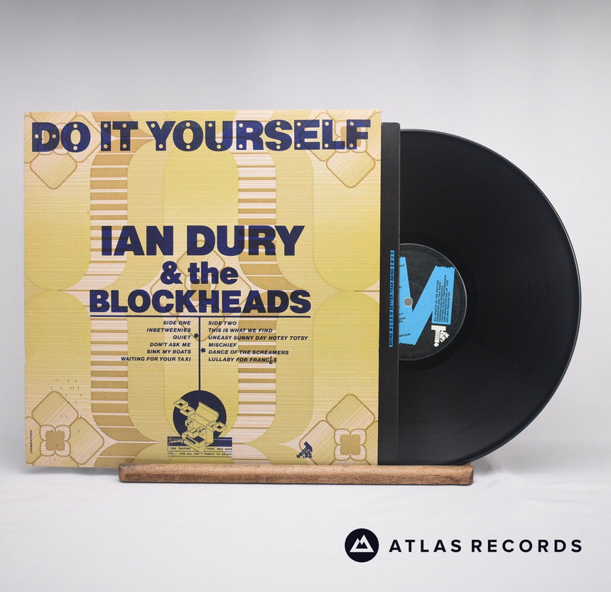 Ian Dury And The Blockheads Do It Yourself LP Vinyl Record - Front Cover & Record