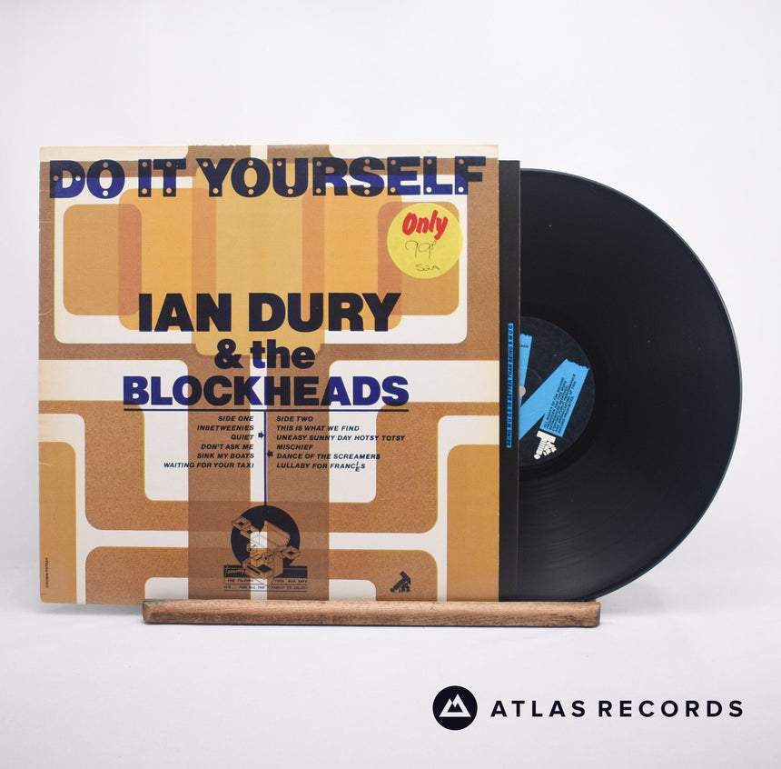 Ian Dury And The Blockheads Do It Yourself LP Vinyl Record - Front Cover & Record