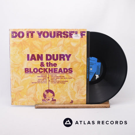 Ian Dury And The Blockheads Do It Yourself LP Vinyl Record - Front Cover & Record