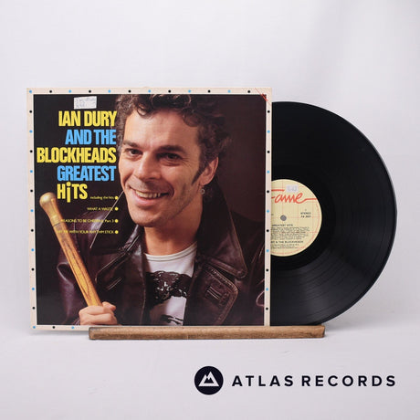 Ian Dury And The Blockheads Greatest Hits LP Vinyl Record - Front Cover & Record