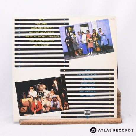 Ian Dury And The Blockheads - Greatest Hits - Strawberry LP Vinyl Record - EX/EX