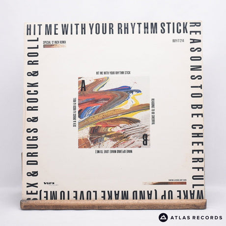 Ian Dury And The Blockheads - Hit Me With Your Rhythm Stick - 12" Vinyl Record