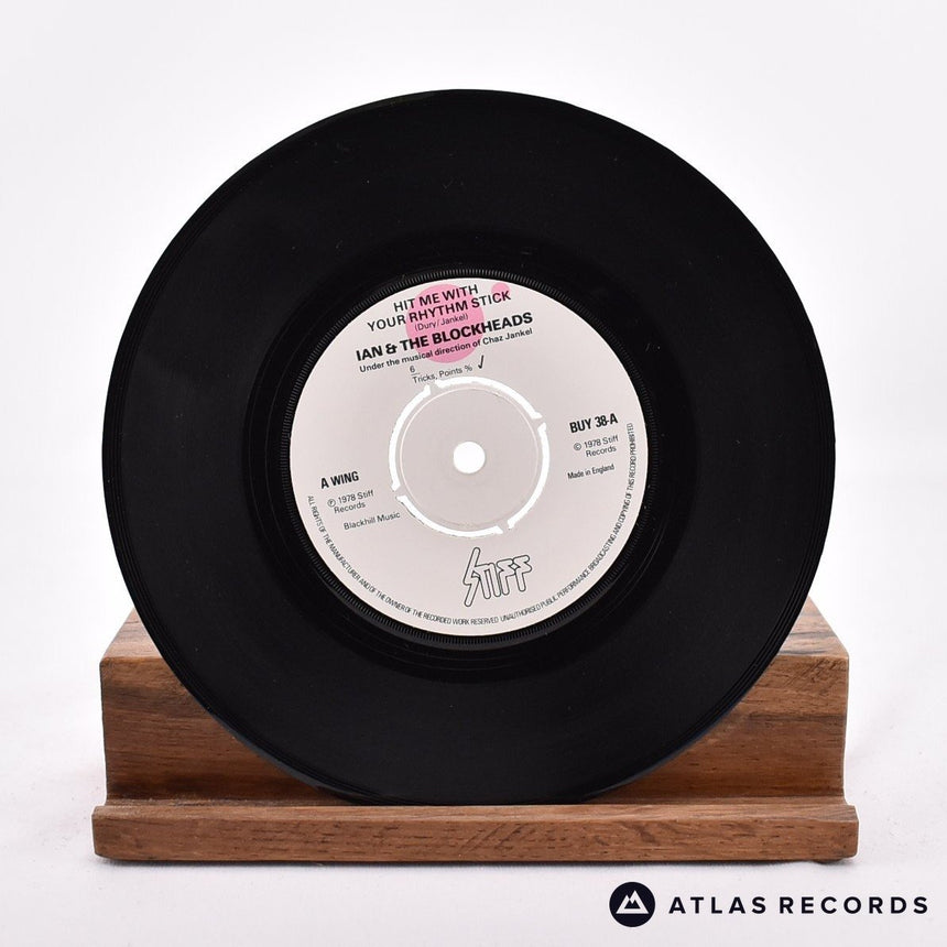 Ian Dury And The Blockheads - Hit Me With Your Rhythm Stick - 7" Vinyl Record - EX/EX