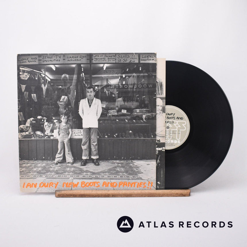 Ian Dury New Boots And Panties!! LP Vinyl Record - Front Cover & Record