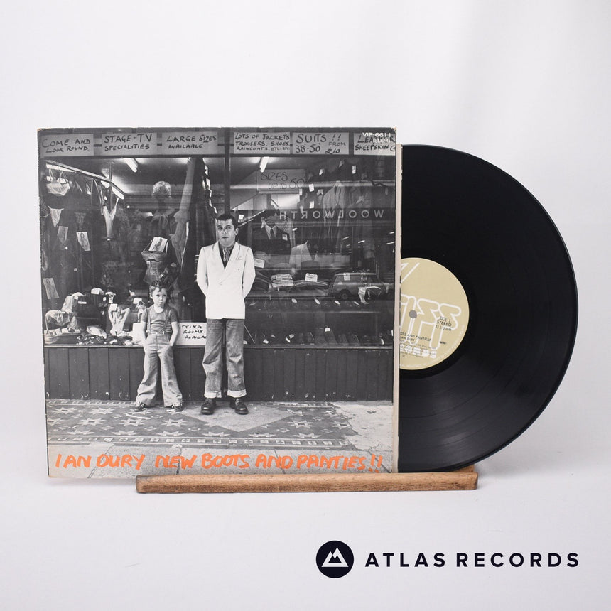Ian Dury New Boots And Panties!! LP Vinyl Record - Front Cover & Record