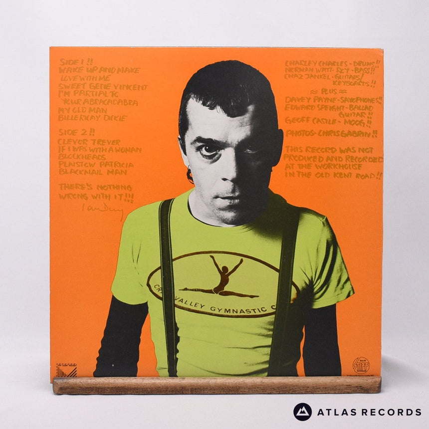 Ian Dury - New Boots And Panties!! - Reissue Strawberry LP Vinyl Record - EX/VG+