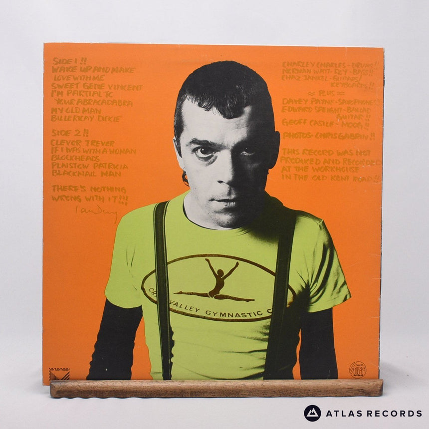 Ian Dury - New Boots And Panties!! - Reissue Strawberry LP Vinyl Record - EX/VG+