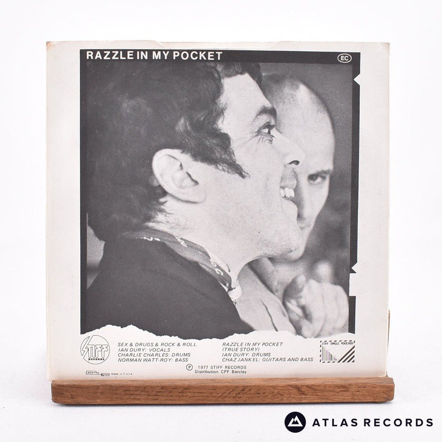 Ian Dury - Sex & Drugs & Rock & Roll - France 7" Vinyl Record - EX/VG+