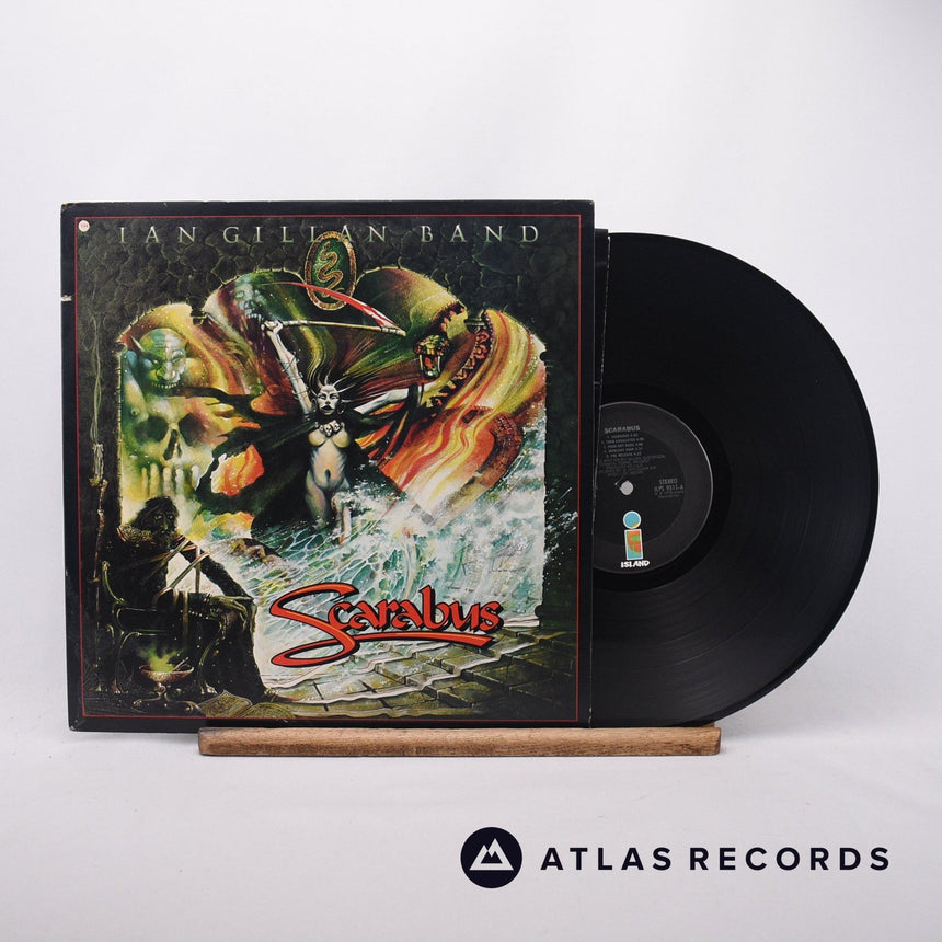 Ian Gillan Band Scarabus LP Vinyl Record - Front Cover & Record