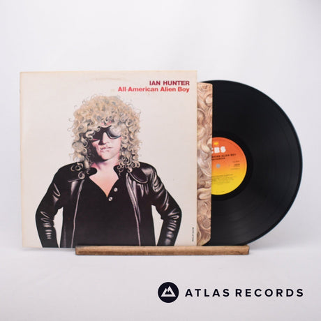 Ian Hunter All American Alien Boy LP Vinyl Record - Front Cover & Record