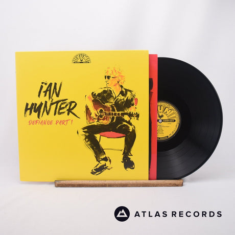 Ian Hunter Defiance Part 1 LP Vinyl Record - Front Cover & Record