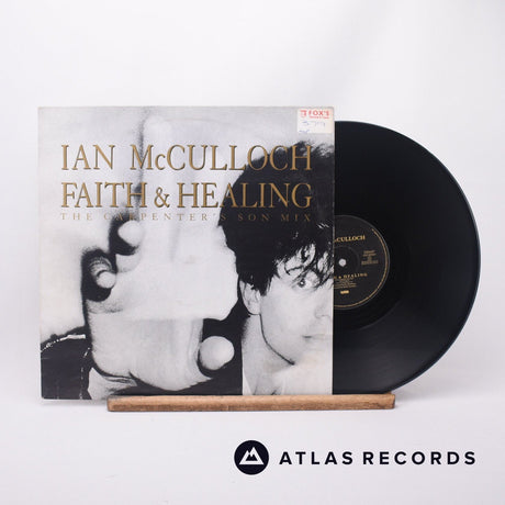 Ian McCulloch Faith & Healing 12" Vinyl Record - Front Cover & Record