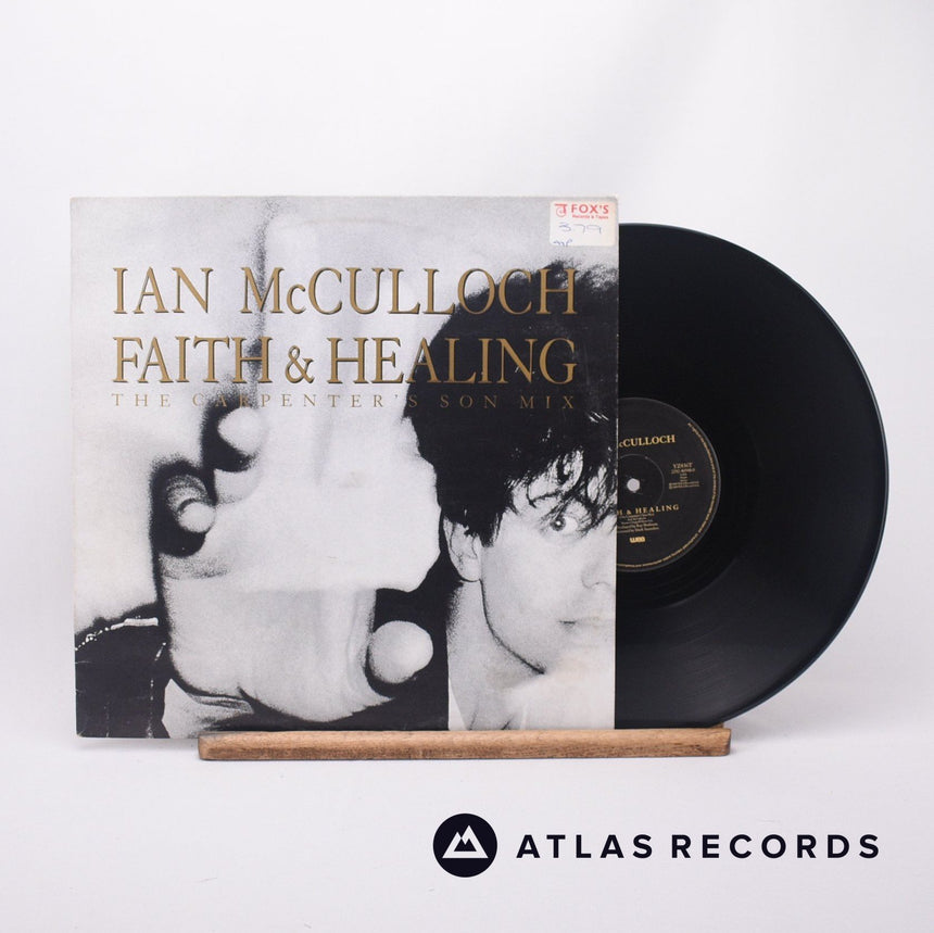 Ian McCulloch Faith & Healing 12" Vinyl Record - Front Cover & Record