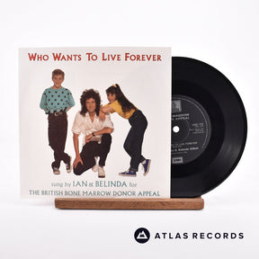 Ian Meeson Who Wants To Live Forever 7" Vinyl Record - Front Cover & Record