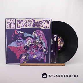 Ian Skelly Lotus And The Butterfly LP Vinyl Record - Front Cover & Record