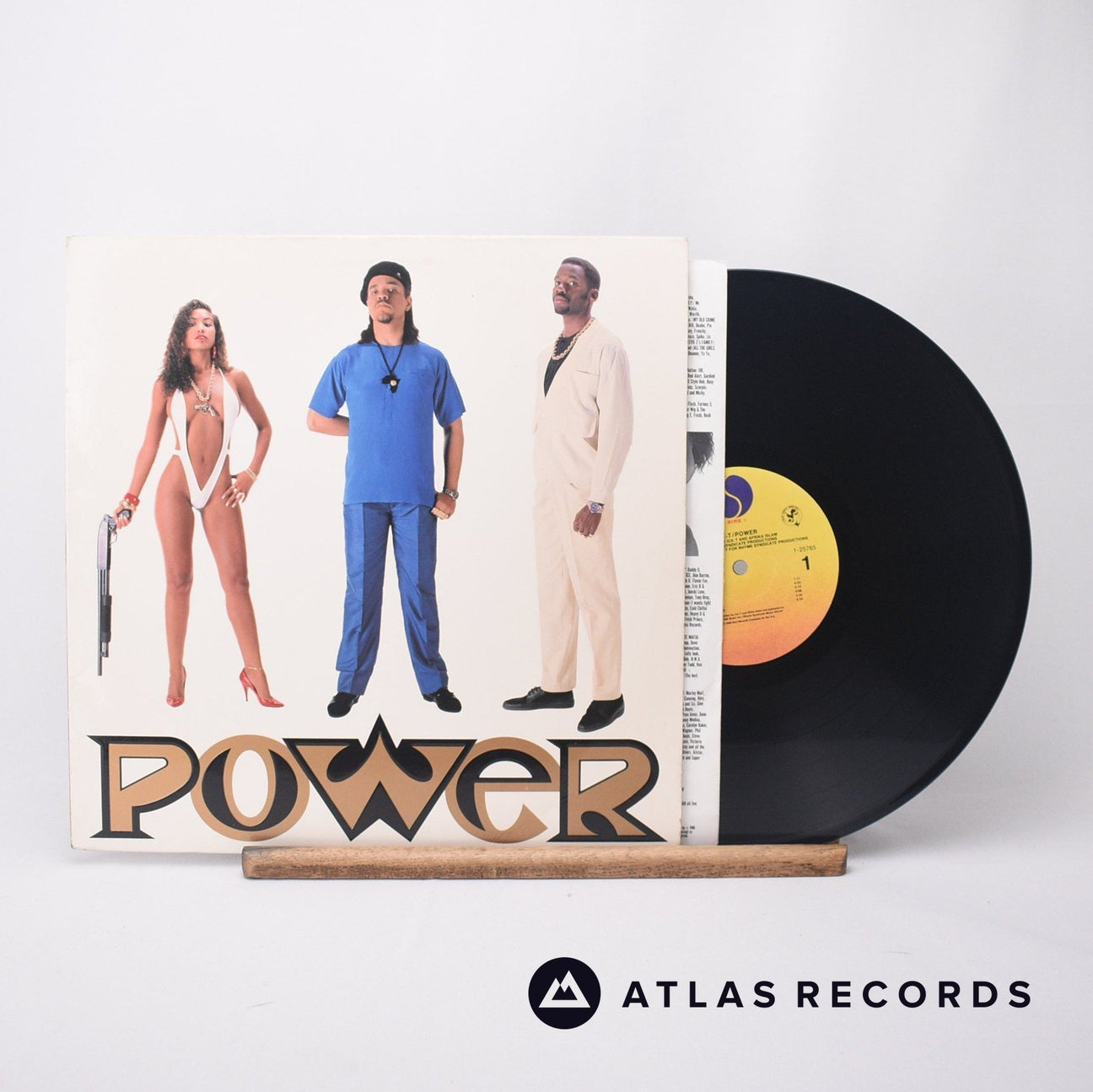 Ice-T Power LP Vinyl Record - Front Cover & Record