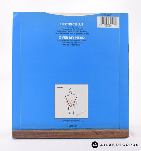Icehouse - Electric Blue - 7" Vinyl Record - NM/EX
