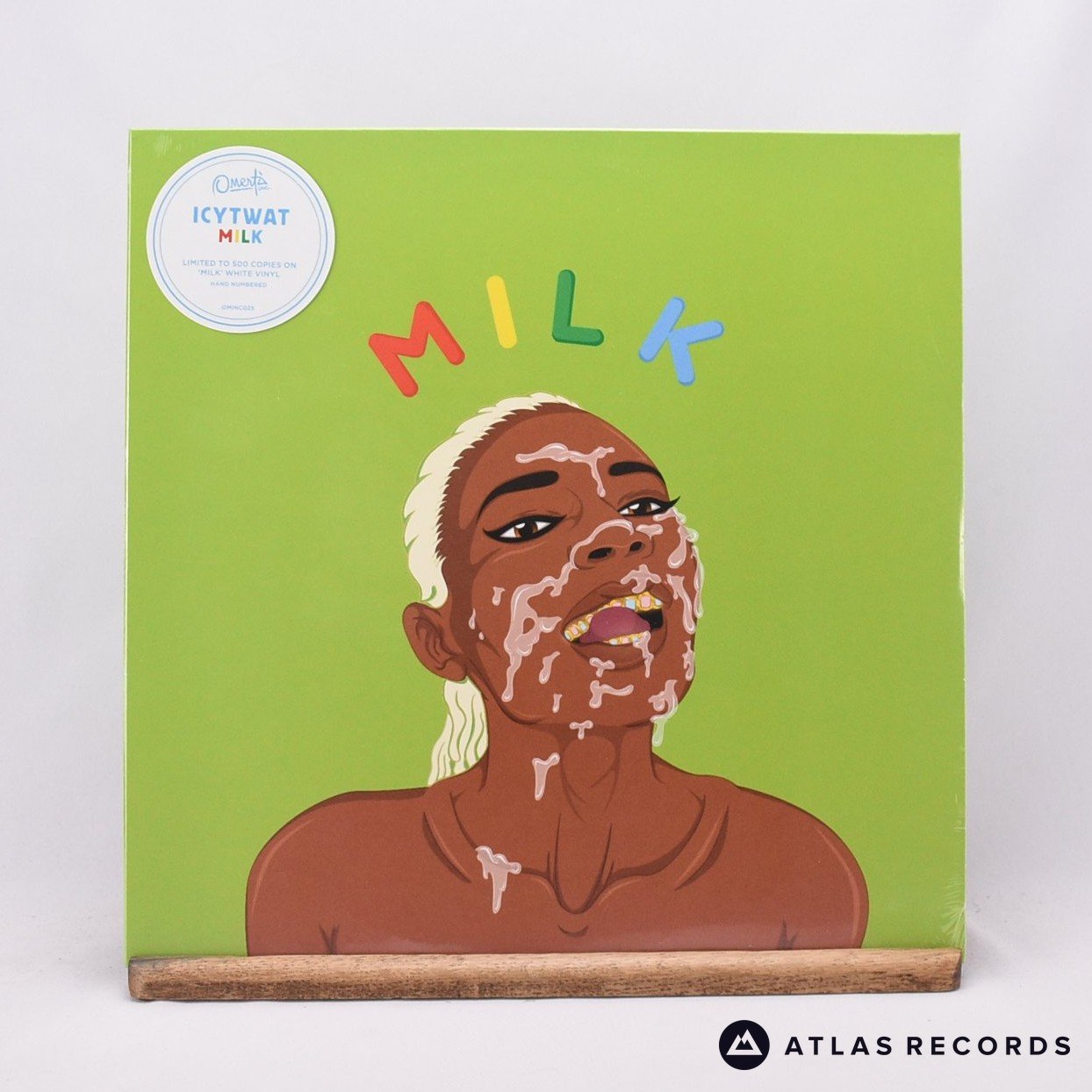 Icytwat Milk LP Vinyl Record - Front Cover & Record