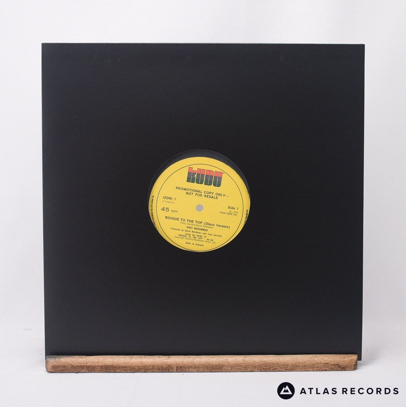Idris Muhammad Boogie To The Top 12" Vinyl Record - In Sleeve