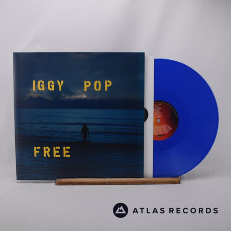 Iggy Pop Free LP Vinyl Record - Front Cover & Record