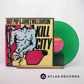 Iggy Pop Kill City LP Vinyl Record - Front Cover & Record