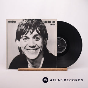 Iggy Pop Lust For Life LP Vinyl Record - Front Cover & Record